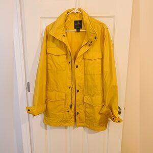 Brooks Brothers Vibrant Yellow utility Jacket size L